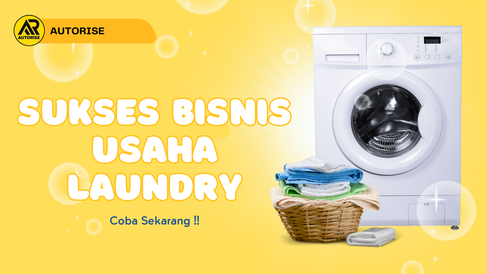 Kursus Usaha Bisnis Laundry – Paket Basic