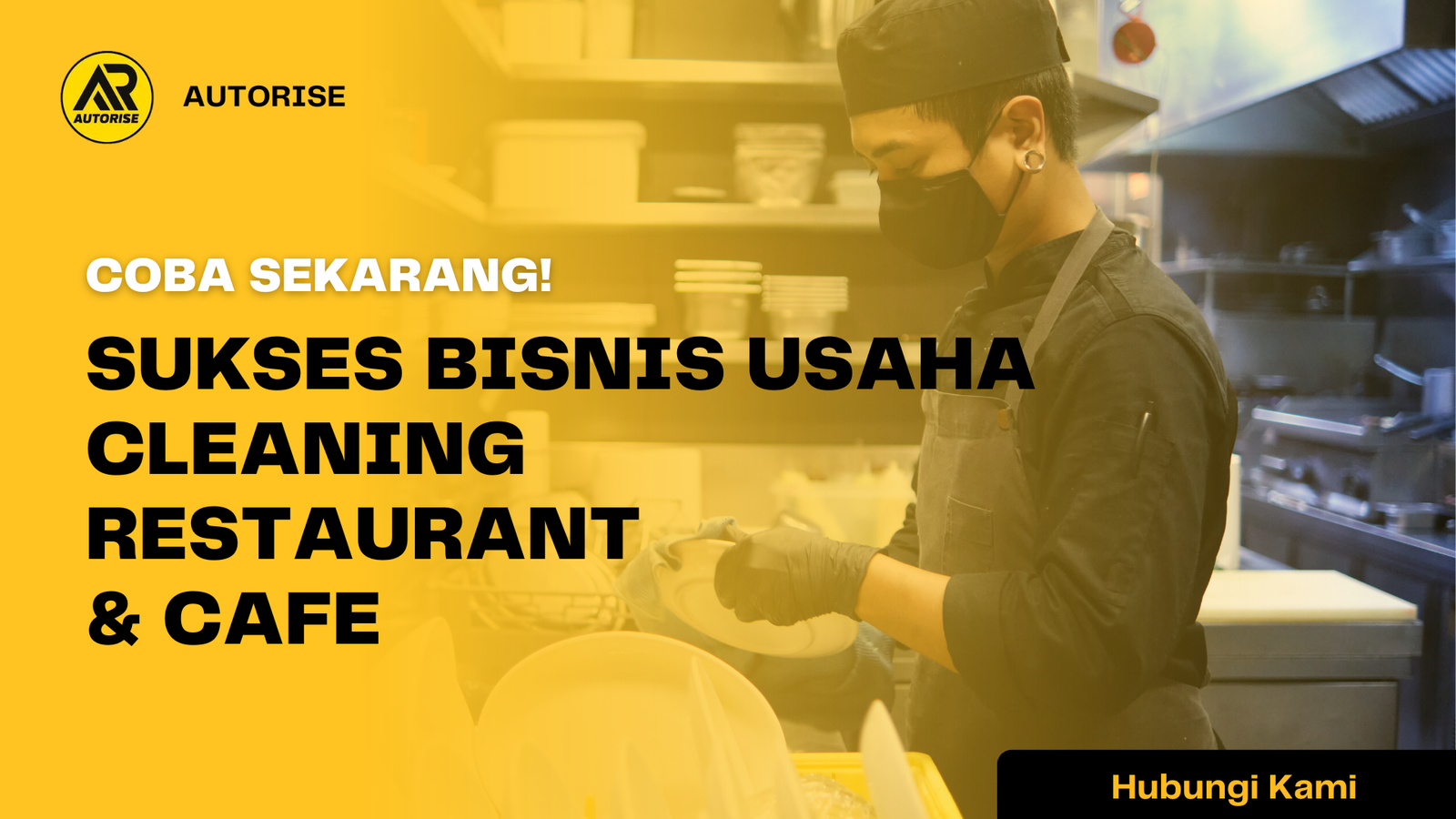 Kursus Usaha Cleaning Restaurant dan Cafe – Paket Basic